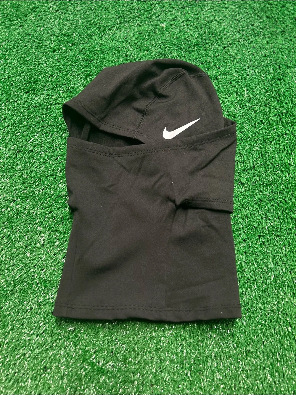 Nike Pro HyperWarm Black Balaclava Hood One Size Unisex
